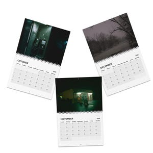 Eerie Liminal Spaces 2026 Wall Calendar - Nostalgic Surreal Horror Calender Creepy Calandar Supernatural image 7