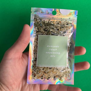 Avocado Toast Seasoning Mix with Sesame Seeds, Dill, & Garlic
