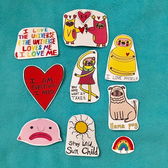 Positive Vibes Sticker  Be Kind 2 Me – Be Kind 2 Me