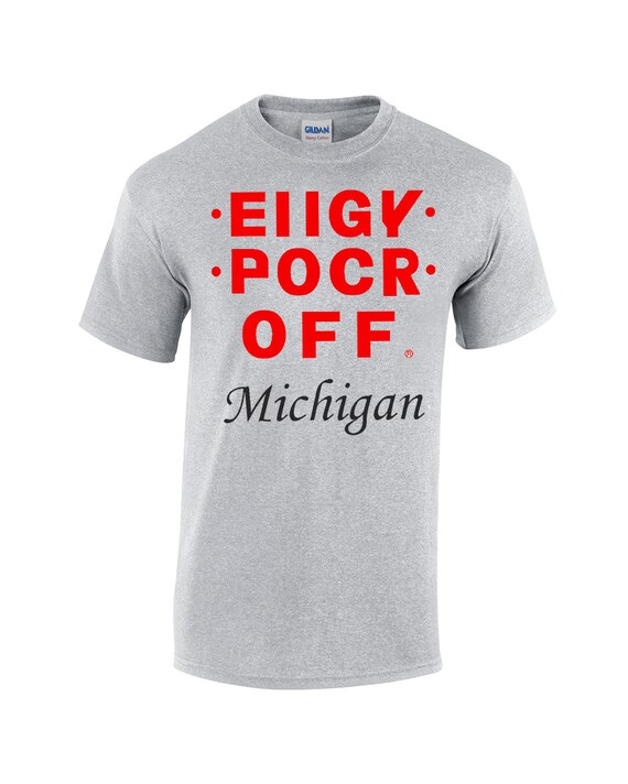 fuck michigan shirt t Strip booty tease