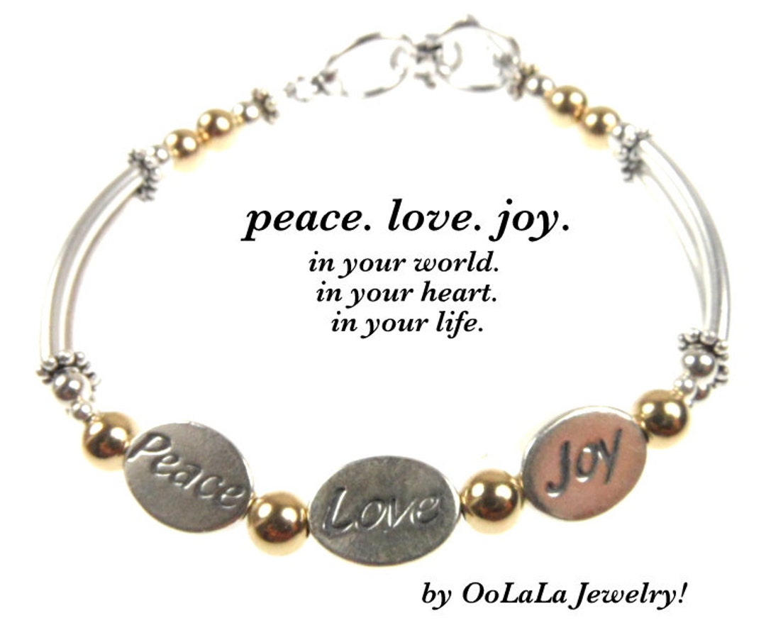 Peace love world jewelry sale