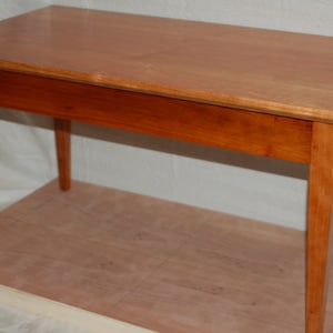 Handmade Cherry End Table: Bedside or Coffee Table