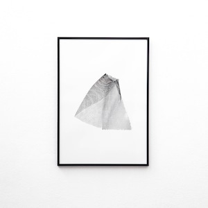 Floating Screen Print | Screen Printed, Minimalist Screen Print | Wall Decor | Wall Print | Hand Screen Printed