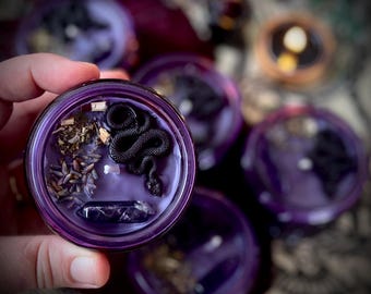 The Serpent’s Path Candle