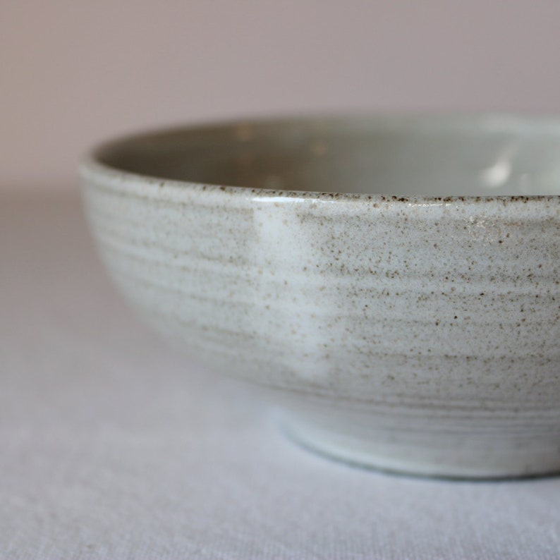 Ceramic bowl, Stoneware bowl, Modern ceramic, Minimalistic ceramic, Thrown bowl, Pottery handmade, Soup bowl, Breakfast bowl handmade image 3