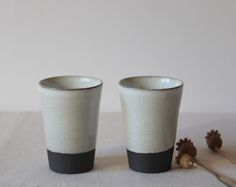 Ceramic tumblers, No handle cups, Tall coffee cups, Cups without handle