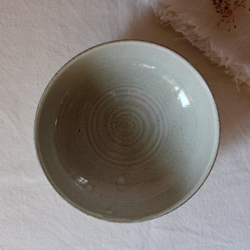 Ceramic bowl, Stoneware bowl, Modern ceramic, Minimalistic ceramic, Thrown bowl, Pottery handmade, Soup bowl, Breakfast bowl handmade image 4