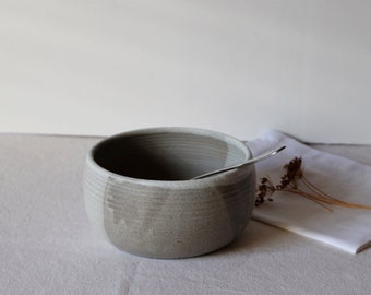 Rustic ceramic bowl, Pottery breakfast bowl, Not perfect ceramic, modern rustic ceramic, Cabin ceramic gift, Farmhouse ceramic, Stoneware