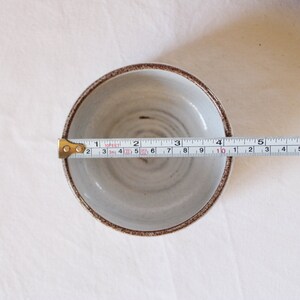 Matcha bowl, Small ceramic bowl, Faceted bowl, Stoneware bowl, Pottery side bowl, Pottery handmade, Ice cream bowl, Contemporary ceramic image 9