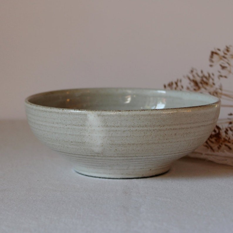 Ceramic bowl, Stoneware bowl, Modern ceramic, Minimalistic ceramic, Thrown bowl, Pottery handmade, Soup bowl, Breakfast bowl handmade image 8
