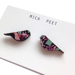 Bird Earrings - Bird Jewellery - Earrings For Women - Bird Studs - Gifts for Mum - Gifts For Sister -  Gifts for Her - Mother's Day Gift