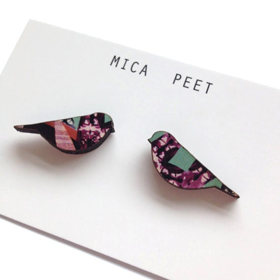 Bird Earrings Bird Jewellery Earrings for Women Bird Studs Gifts