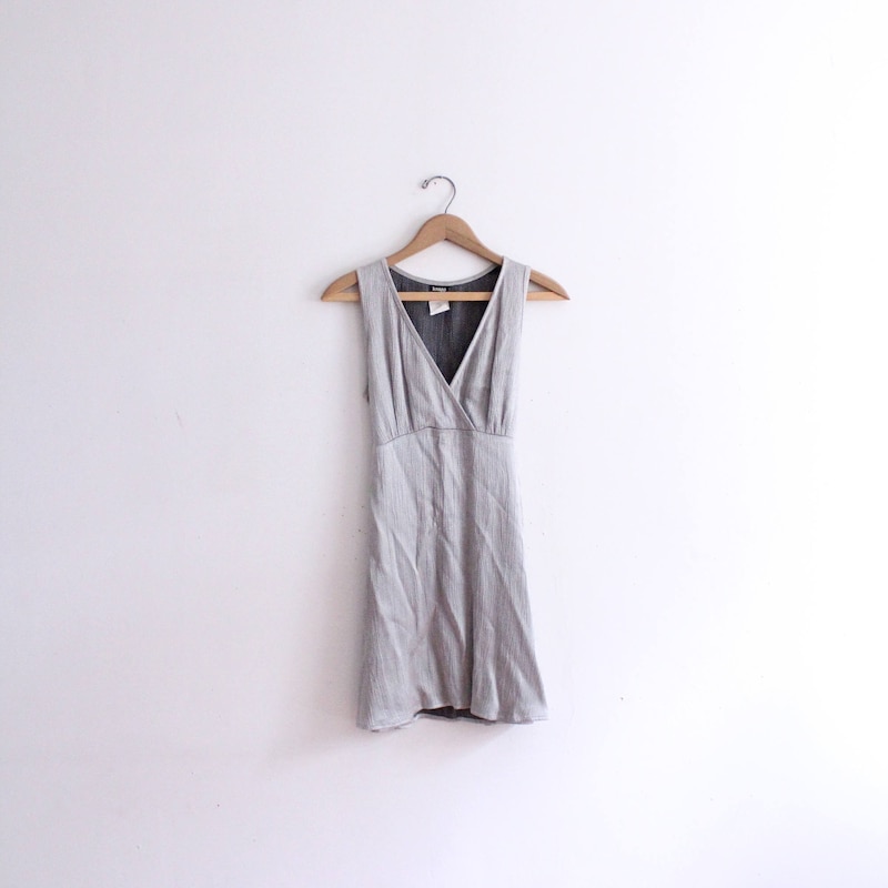 Shiny Compact Viscose Knit Dress