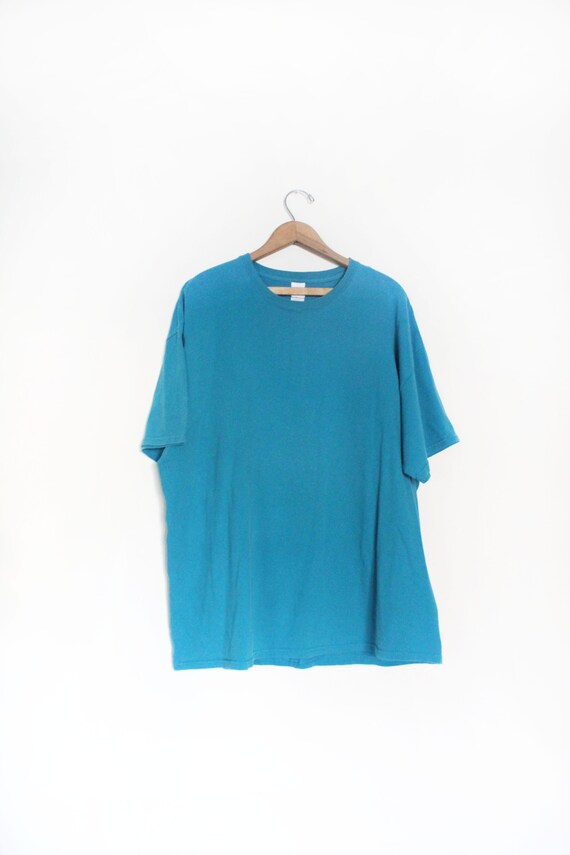 Basic Teal 90s Tee - image 1