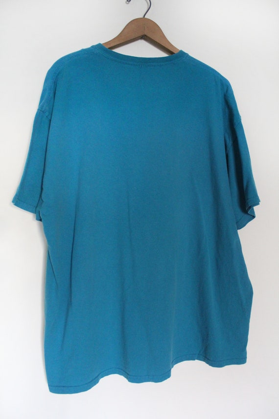 Basic Teal 90s Tee - image 3