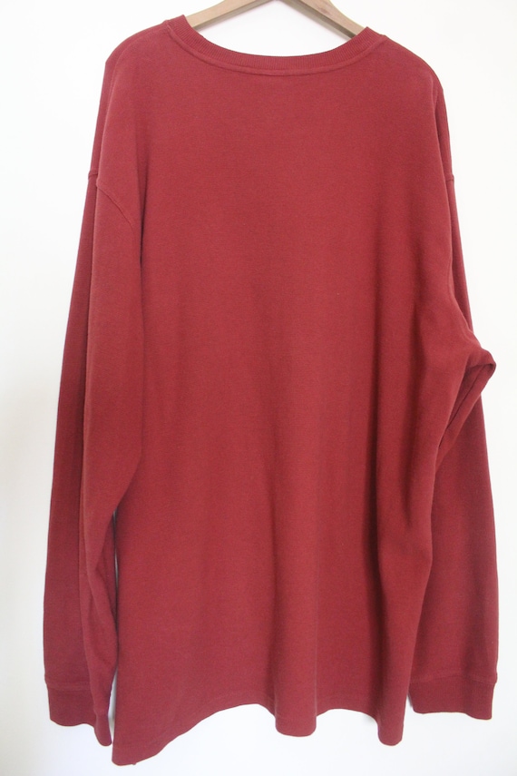 Burgundy thermal shirt 2025