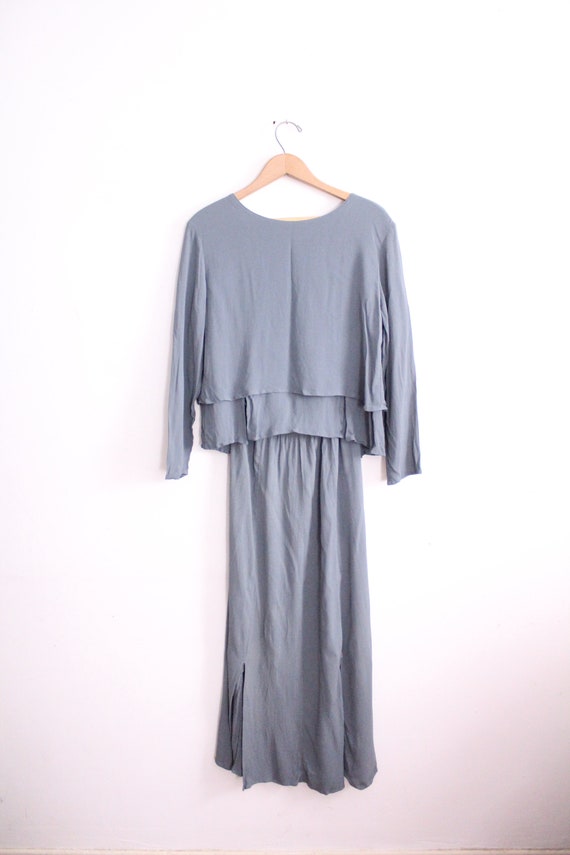 Minimal Dove Grey 90s Matching Outfit