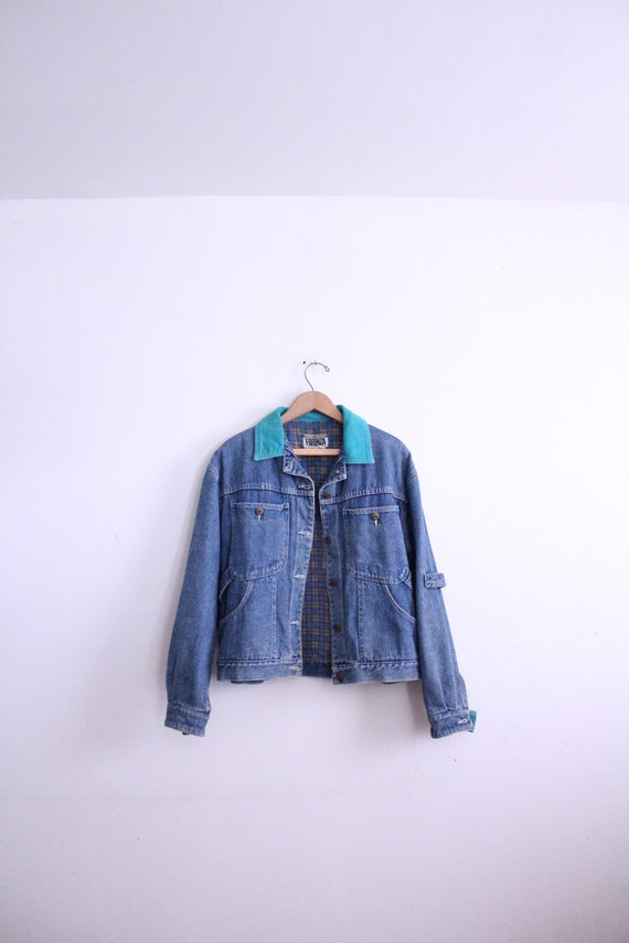 drago warm denim jacket