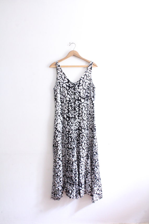 Wild Pattern 90s Wide Leg Jumpsuit
