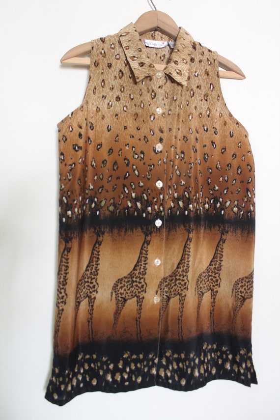 giraffe mini dress Motel sartika flared sleeve giraffe print mini dress in Black and cream-Multi