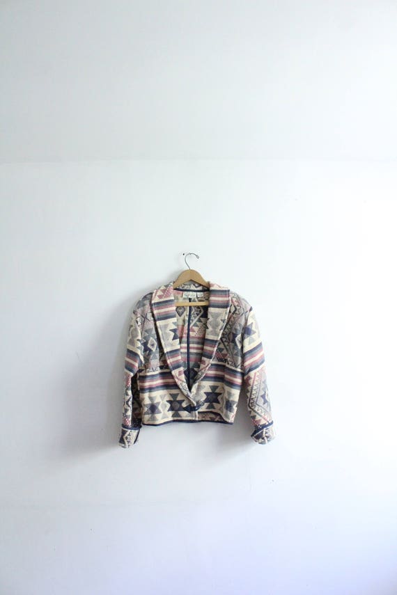 Southwestern blanket jacket Gem