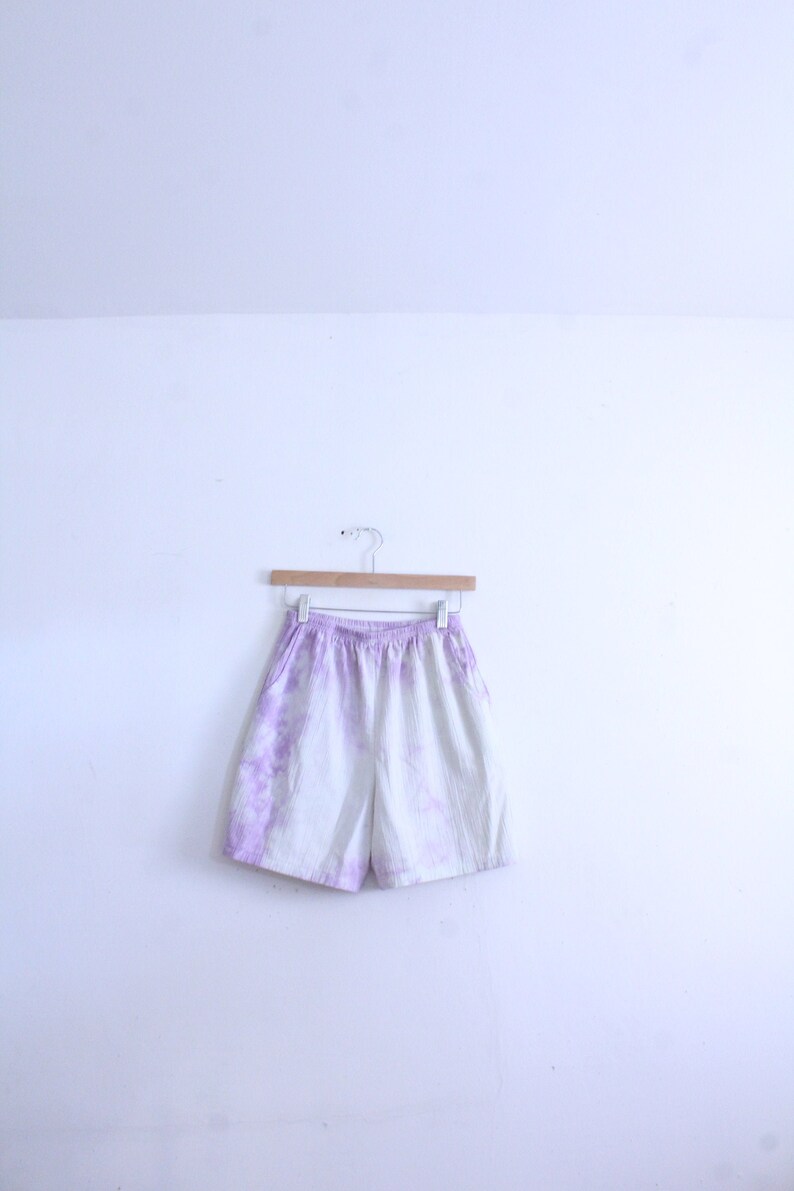 Pastel Tie Dye 90s Shorts