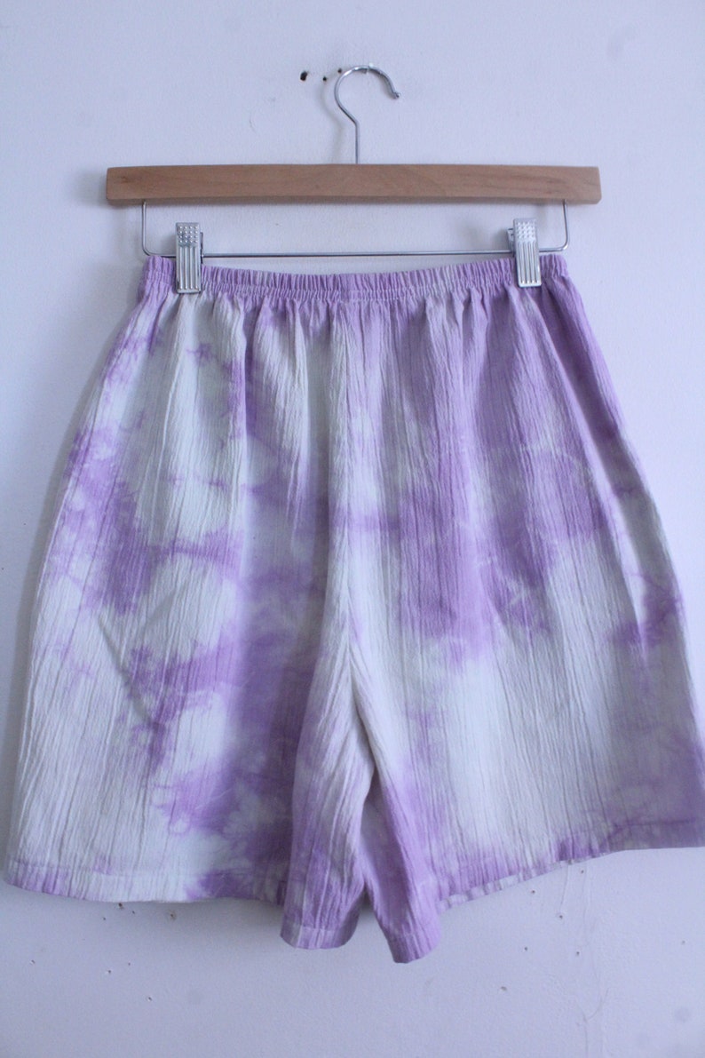 Pastel Tie Dye 90s Shorts