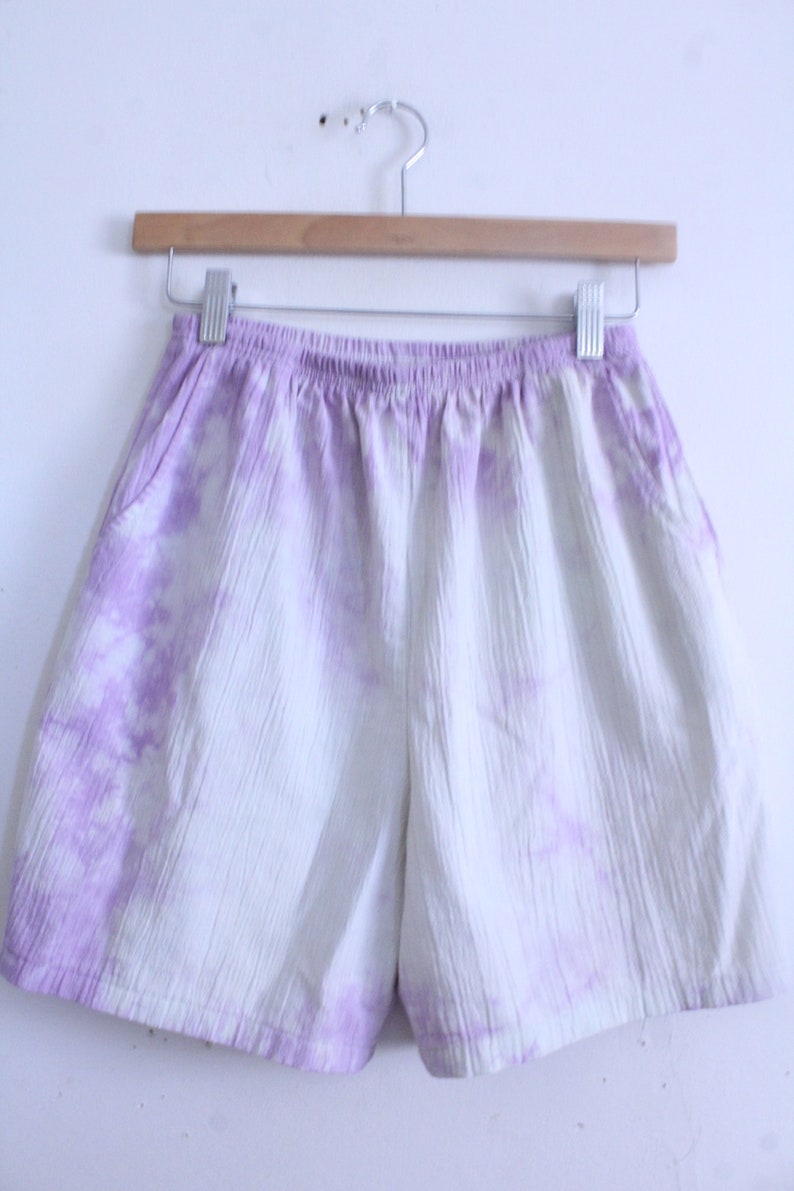 Pastel Tie Dye 90s Shorts