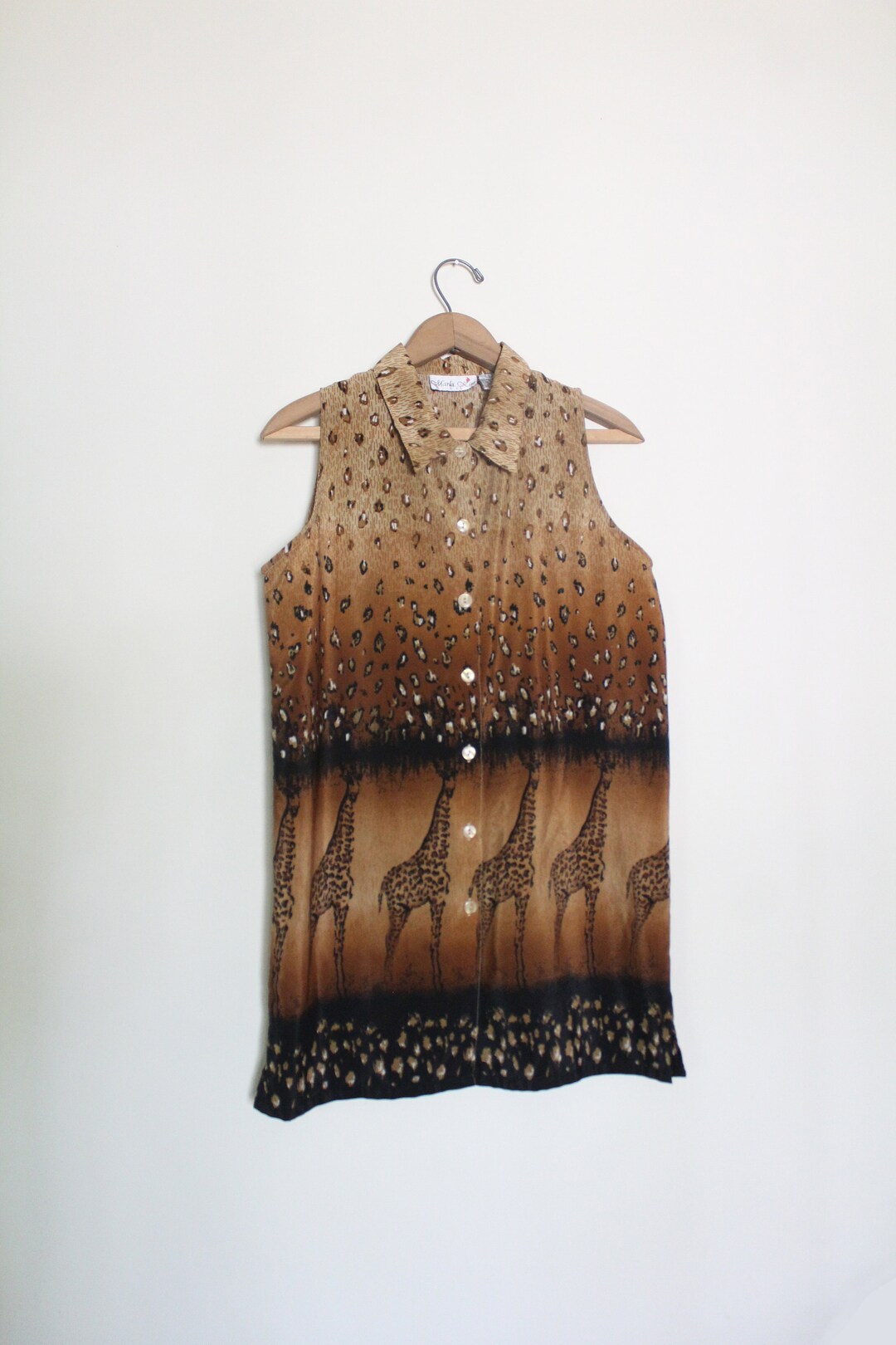 giraffe mini dress Giraffe Print Mini Dress