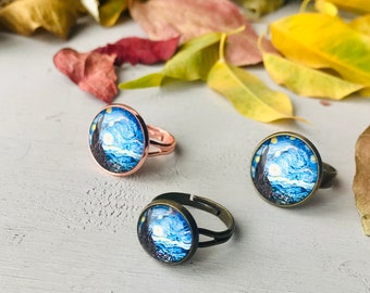 Art Ring Van Gogh *The starry night*