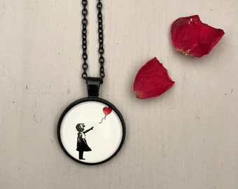 Art Bijoux Pendant Banksy *Girl with Balloon*