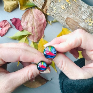 Anell Art Bijoux Pop Art * Vesúvio *
