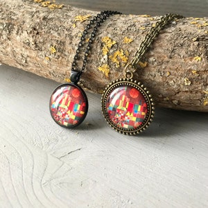 Pingente Art Bijoux *Cidade e sol*