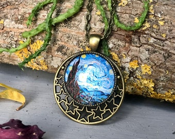 Art Bijoux  Pendant Van Gogh *The Starry Night*