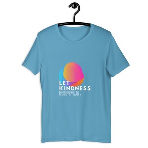 Let Kindness Ripple Inspiration, T-Shirt, Honeymoon Shirts, Mr and Mrs Shirts, 3d Printed, Wifey Shirt, Just Married Shirts