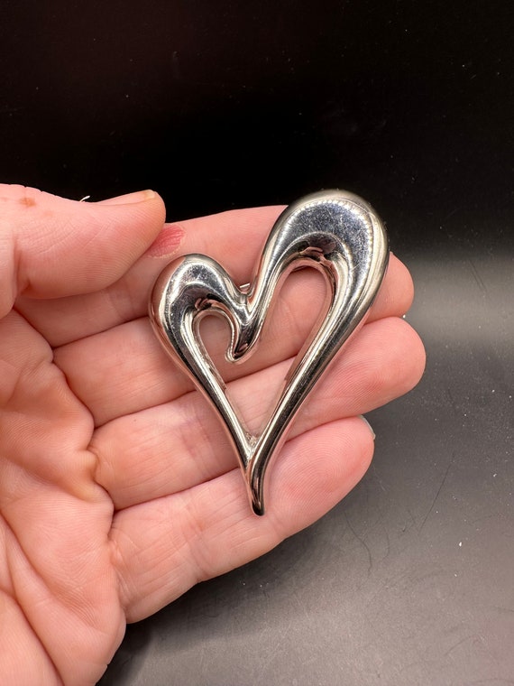 Vintage Heart Pin by Monet