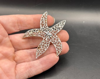 Vintage Starfish Pin