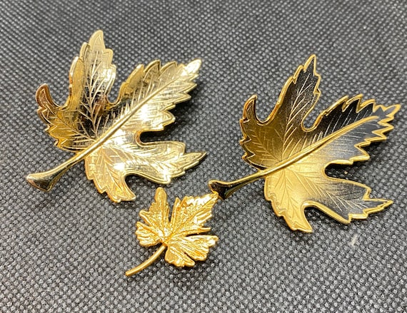Vintage Maple Leaf Pins