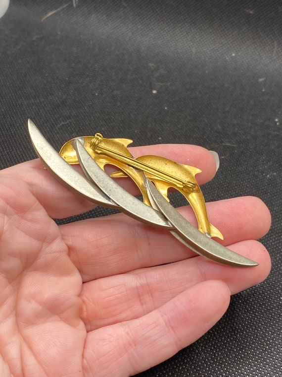 Vintage Dolphin Pin - image 3