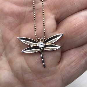 Vintage Dragonfly Necklace