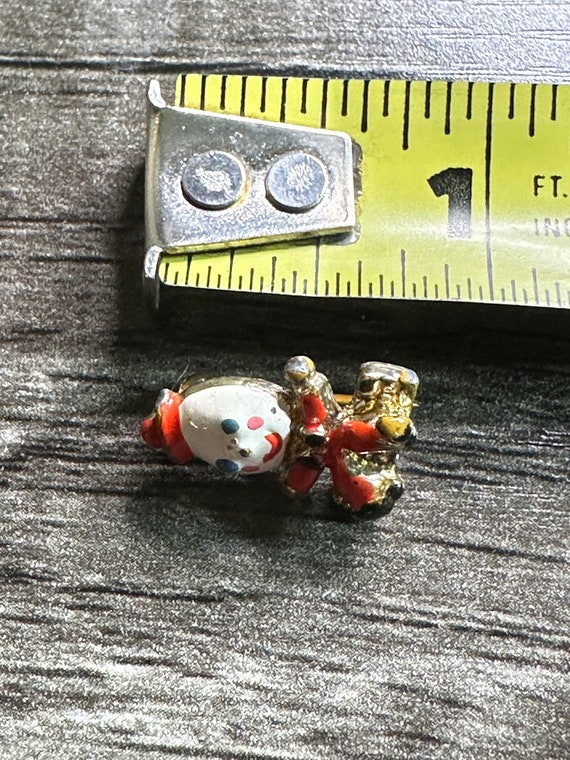 Vintage Humpty Dumpty falling scatter Pins - image 5