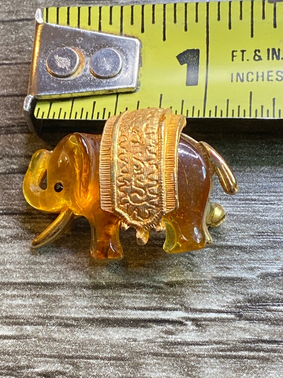 Vintage Pair of Elephant Pins - image 3