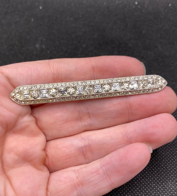 Vintage Bar Pin Art Deco Style Etsy