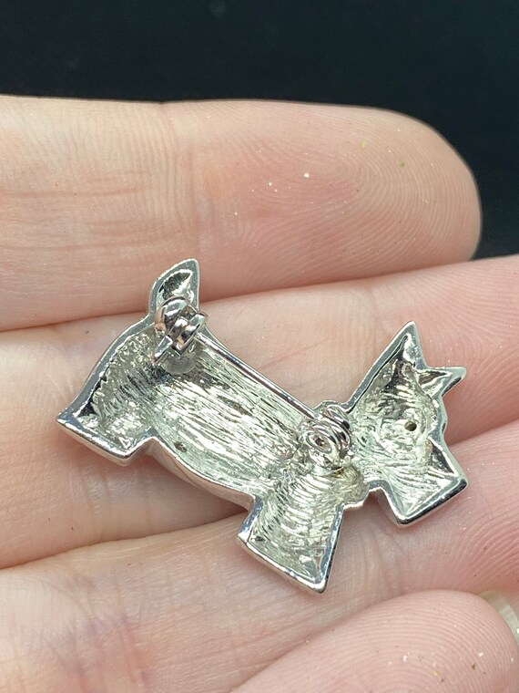 Vintage Scottie Dog Pin - image 2