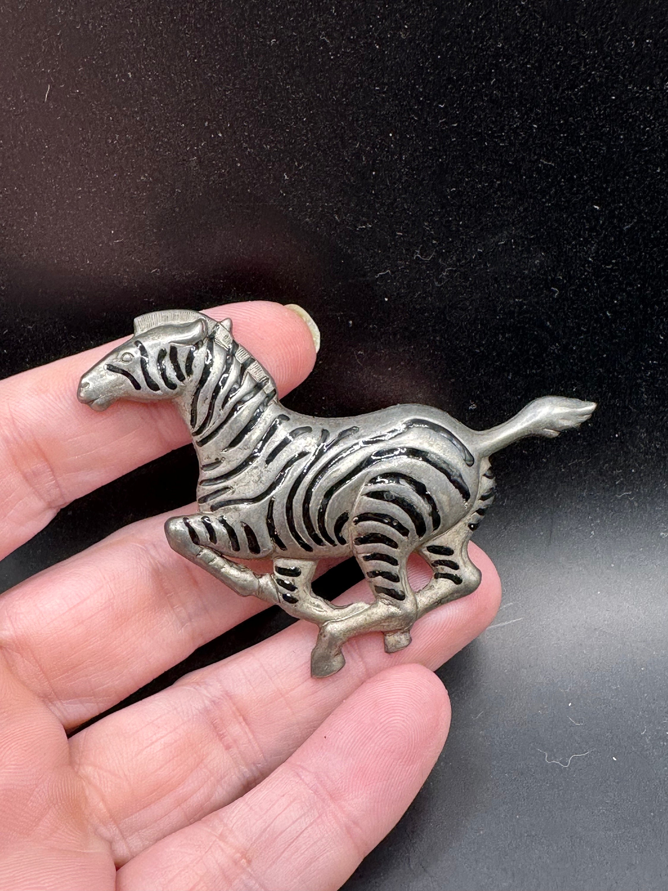 Vintage Zebra Pin - Etsy, image size:2250x3000