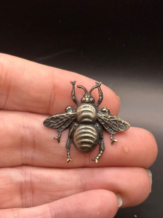 Vintage Bee Wasp Bug Pin - image 4