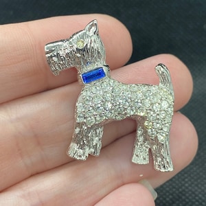 Vintage Scottie Dog Pin