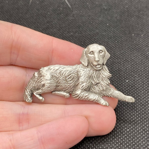 Vintage Dog Pin by JJ