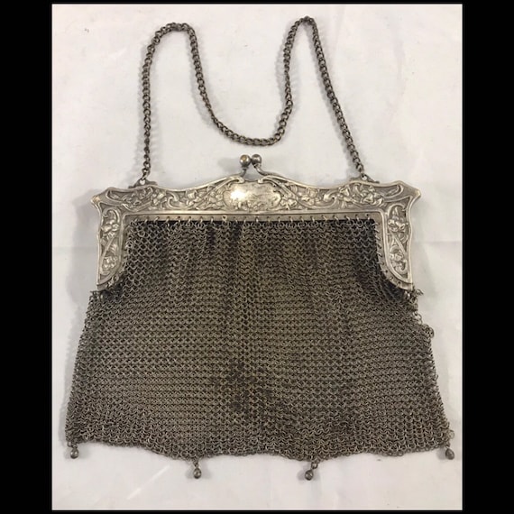 Whiting and Davis vintage purse - image 1