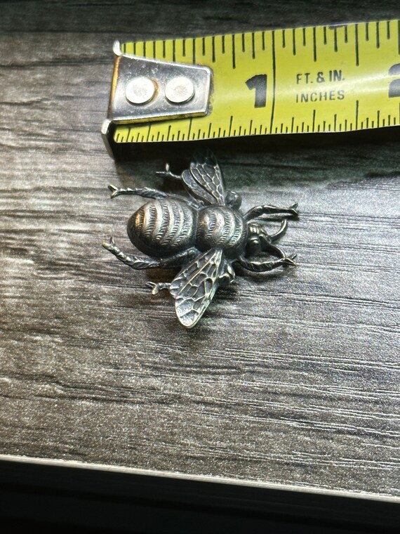 Vintage Bee Wasp Bug Pin - image 2